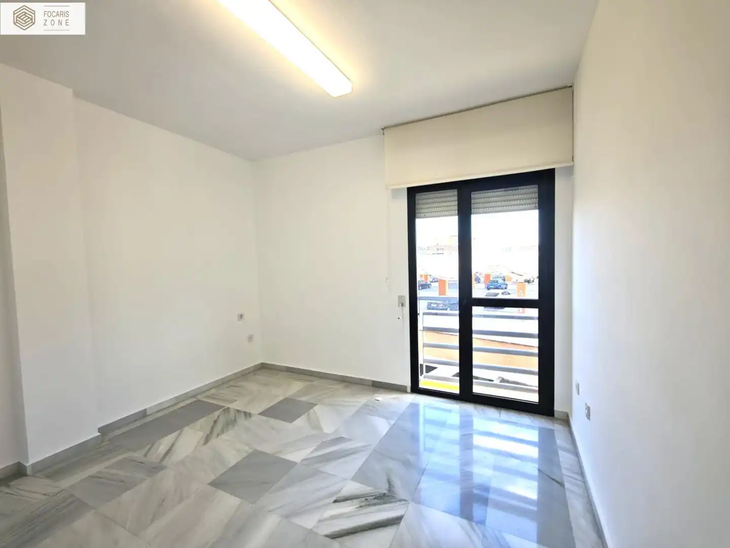 Schlafzimmer von Wohnung zur Miete in Málaga mit Klimaanlage, Heizung und Terrasse