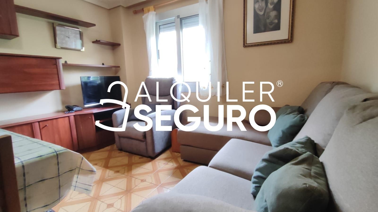 Living room of Flat to rent in  Valencia Capital  with Furnished