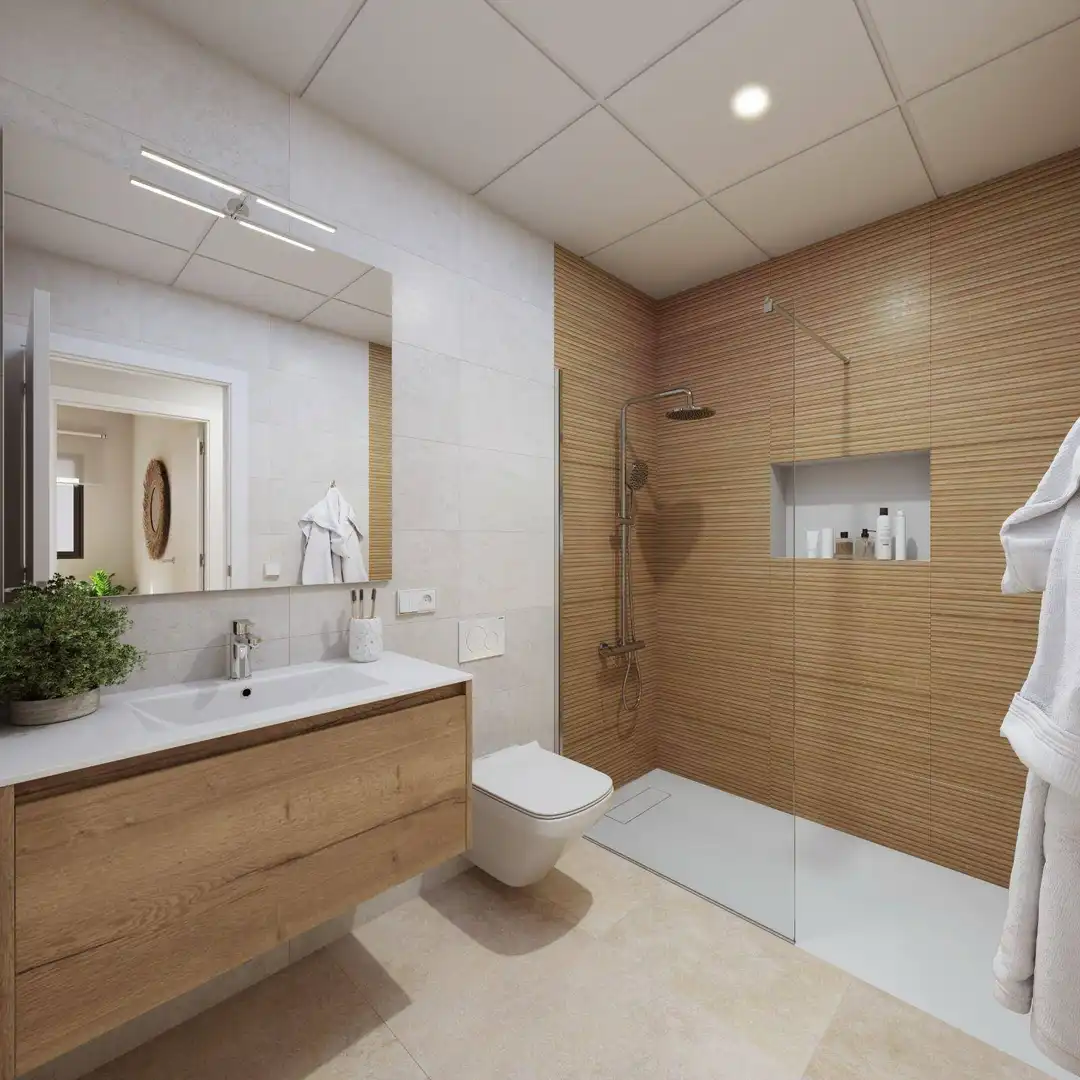 Baño de Ático en venta en Elche / Elx con Terraza y Balcón