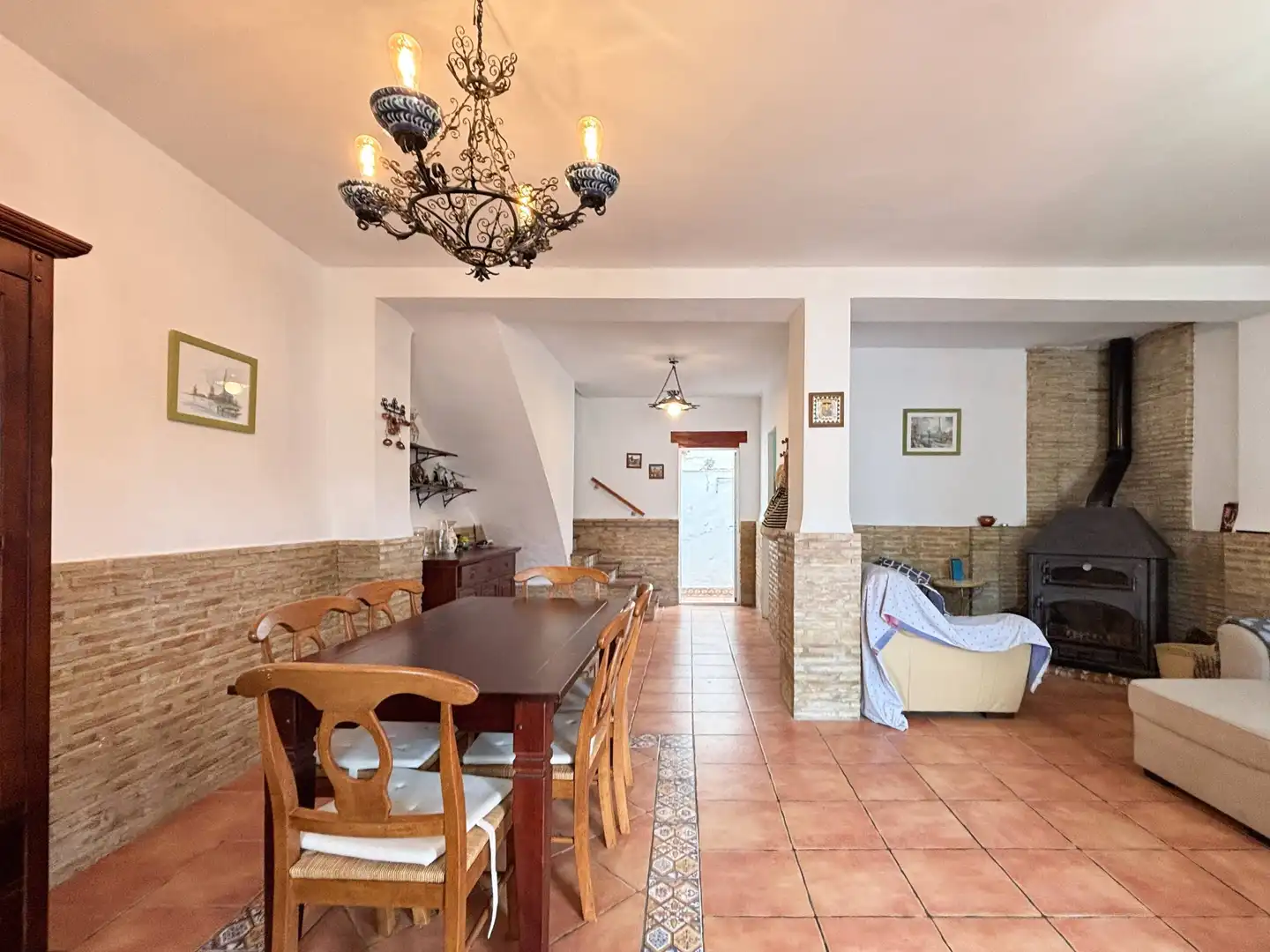 Dining room of Houses for sale in Marines  with Air Conditioner, Terrace and Furnished