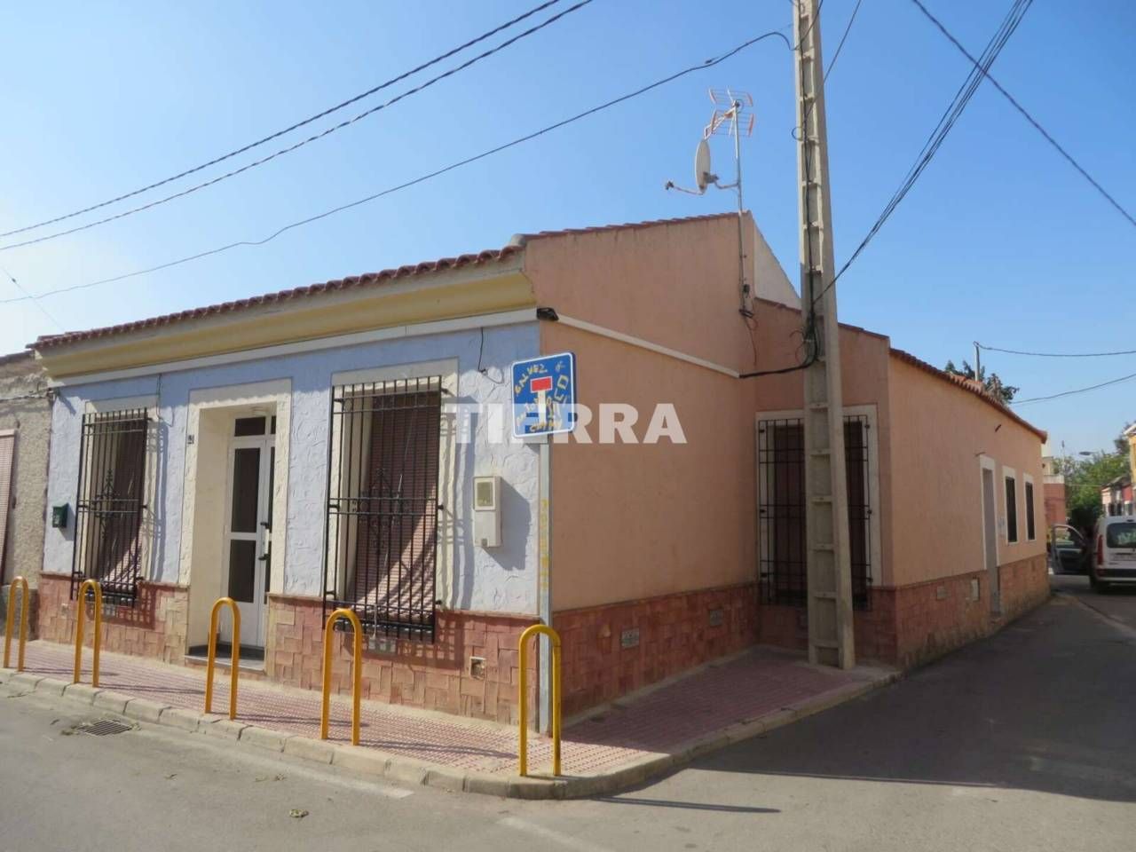 Exterior view of Single-family semi-detached for sale in  Murcia Capital