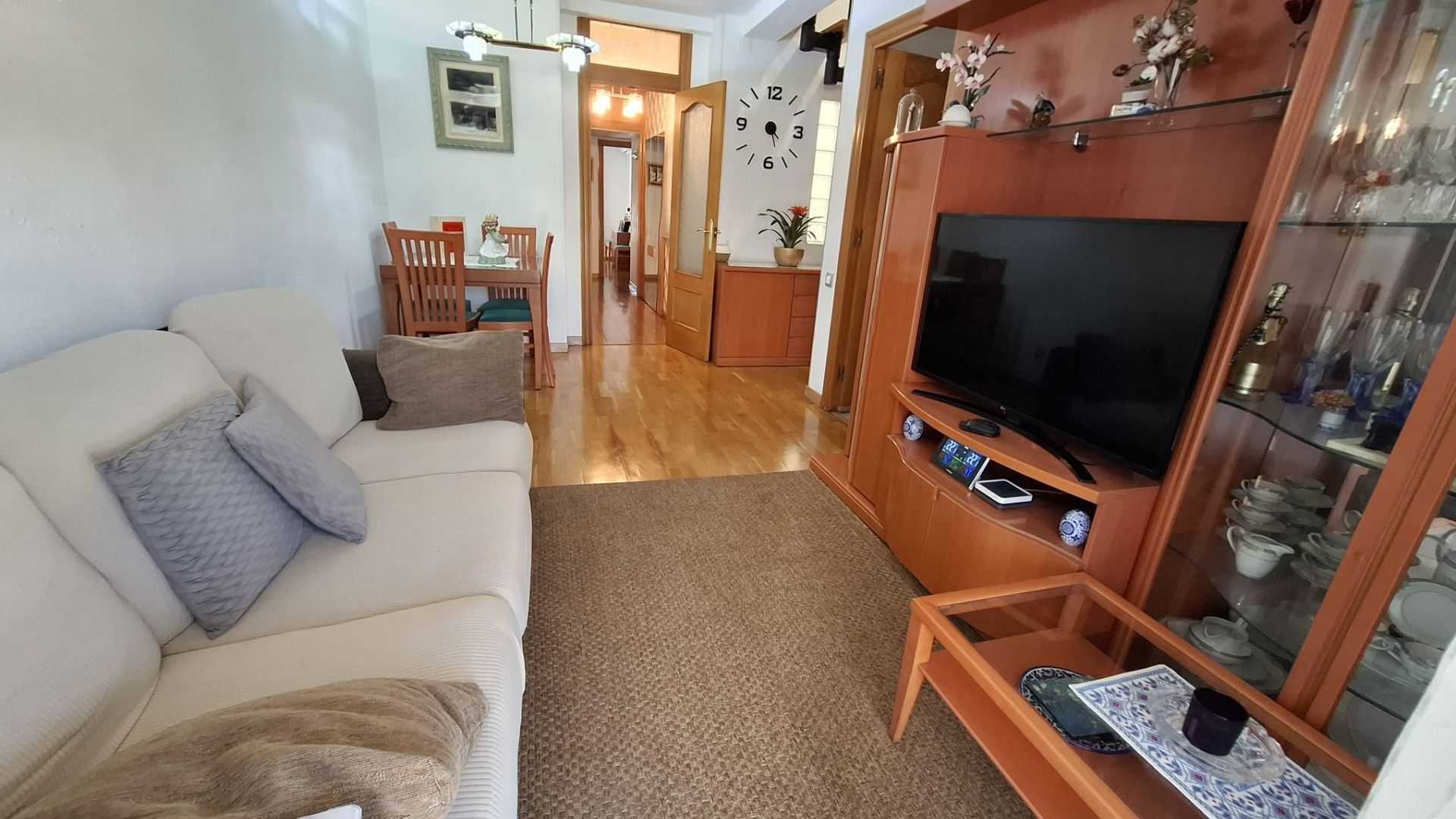 Sala d'estar de Pis en venda en Vallirana amb Aire condicionat, Calefacció i Terrassa