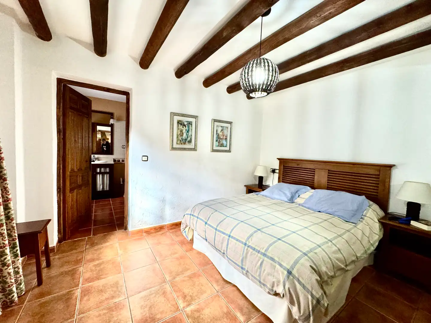 Bedroom of Houses for sale in Alpujarra de la Sierra  with Heating, Private garden and Terrace