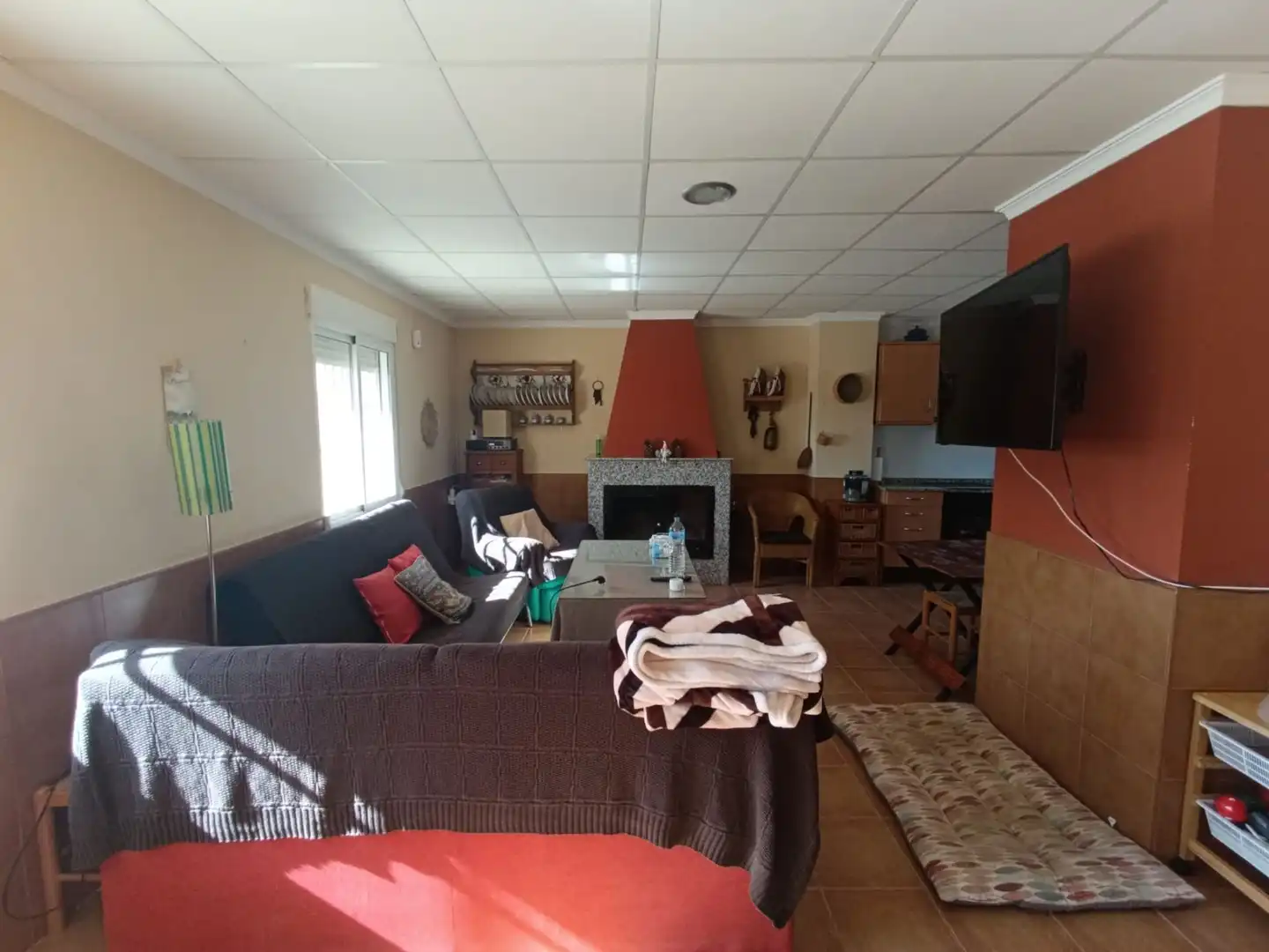Wohnzimmer von Haus oder Chalet zum Verkauf in Murcia mit Klimaanlage, Heizung und Privatgarten