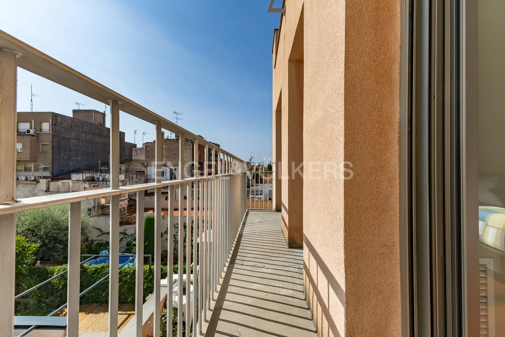 Balcony of Duplexes for rent in Mataró  with Air Conditioner, Heating and Parquet flooring