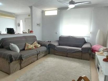 Living room of Single-family semi-detached for sale in Málaga Capital  with Air Conditioner, Heating and Terrace