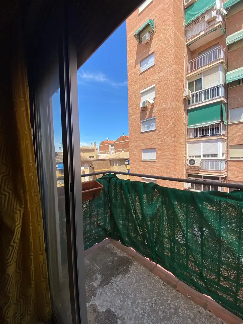 Balcony of Flat for rent in Granada  with Heating, Furnished and Balcony