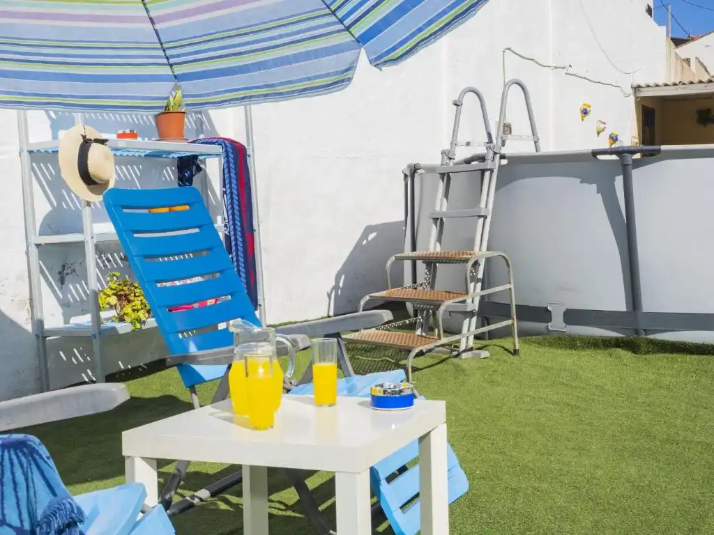 Terrassa de Casa o xalet en venda en Málaga amb Jardí privat, Terrassa i Piscina