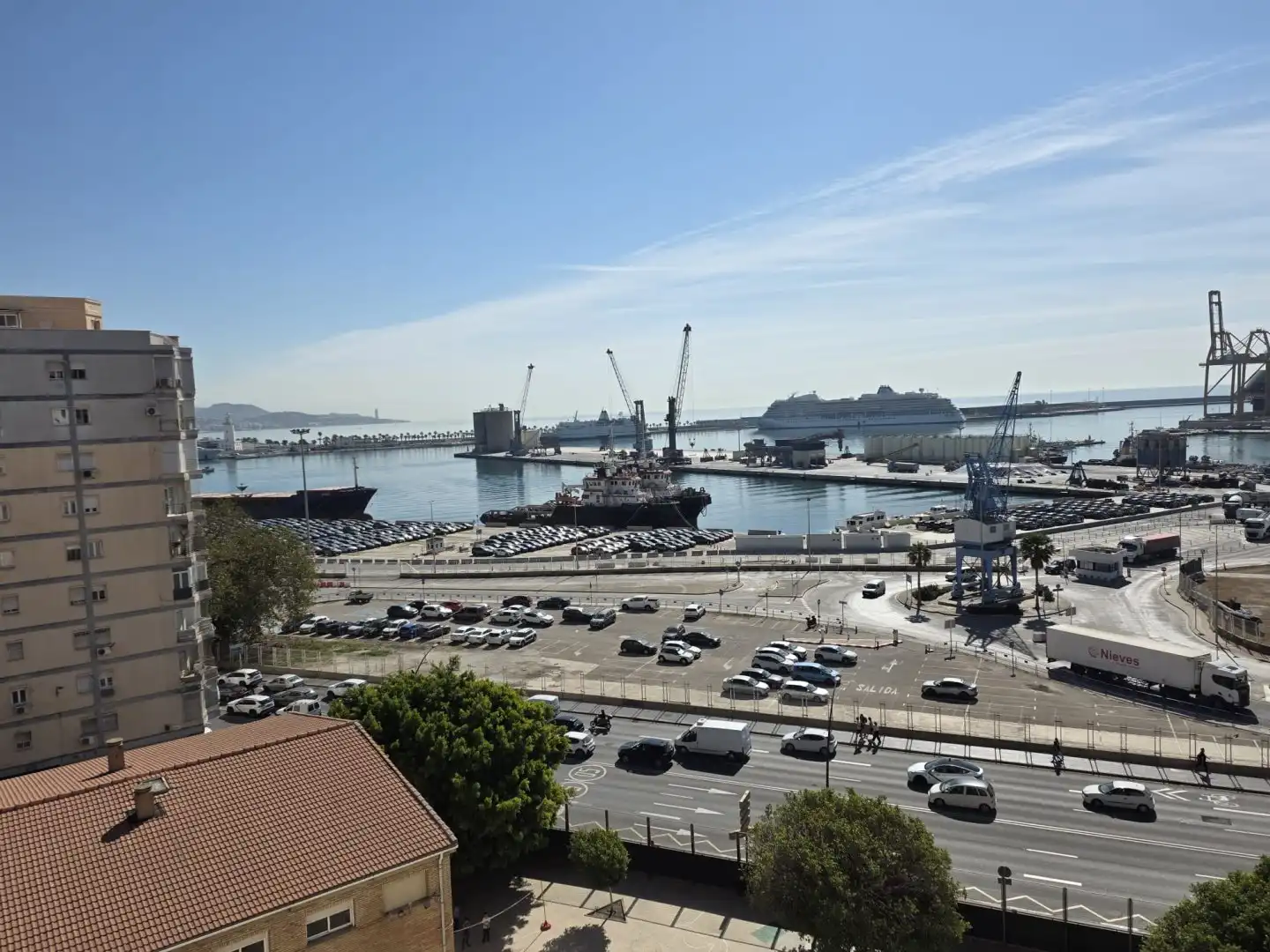 Vista exterior de Piso de alquiler en Málaga con Aire acondicionado y Amueblado