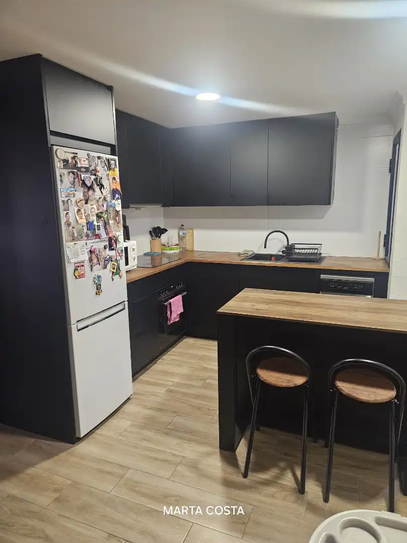 Kitchen of Flat for sale in La Font d'en Carròs  with Storage room, Furnished and Oven