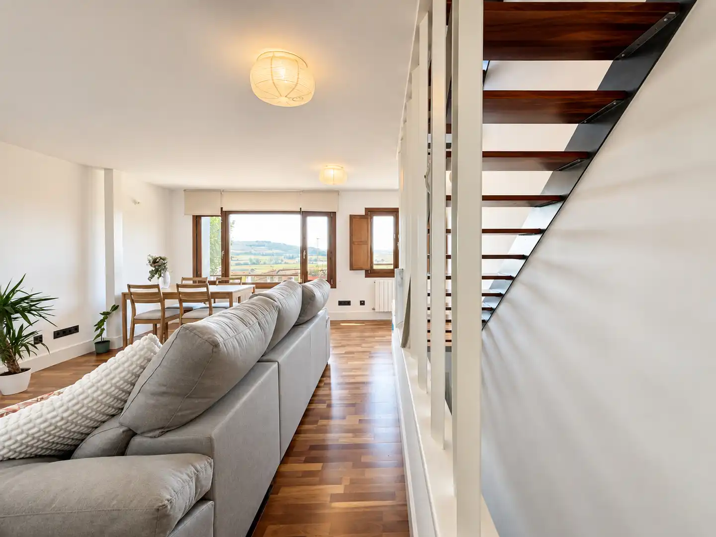 Living room of Country homes for sale in Villayerno Morquillas  with Heating, Parquet flooring and Storage room