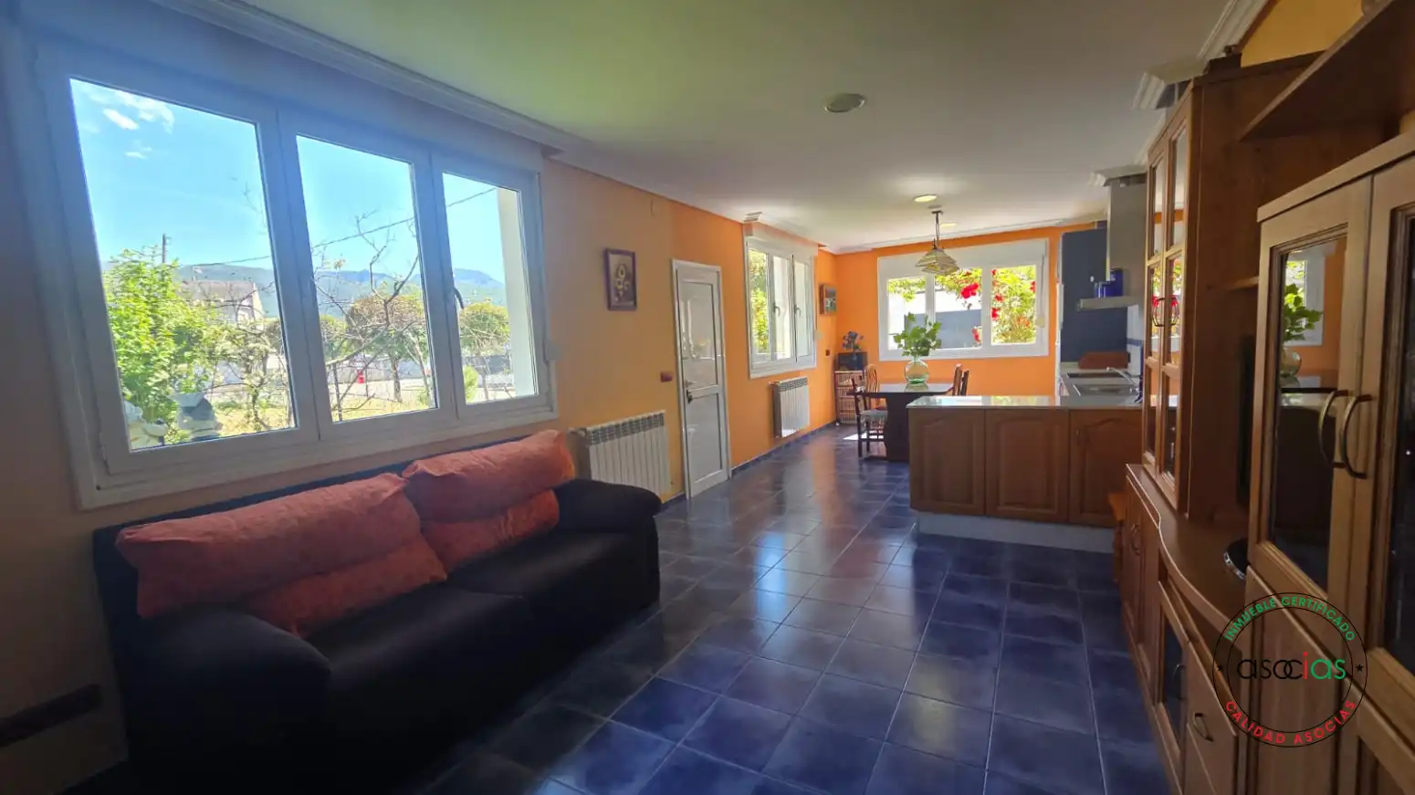 Living room of Houses for sale in Ponferrada  with Heating, Private garden and Terrace