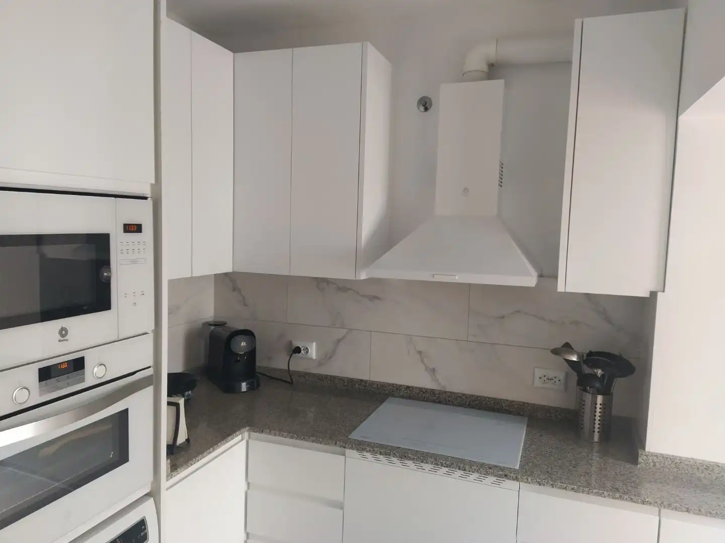 Kitchen of Houses for sale in Cubelles  with Air Conditioner and Balcony