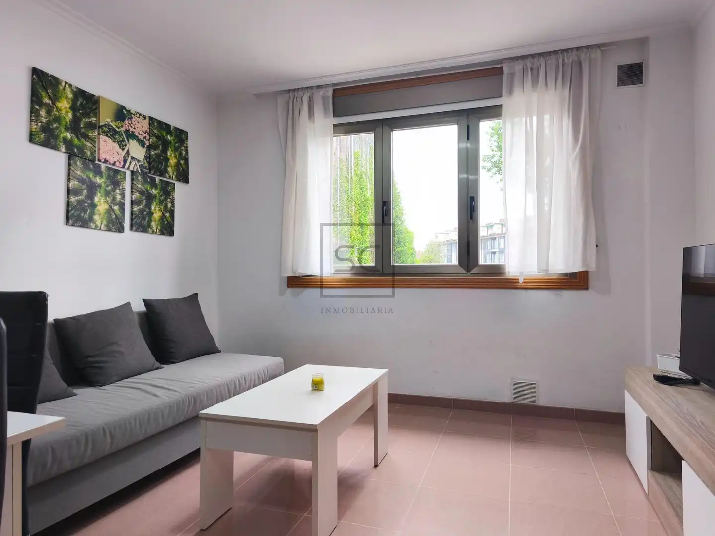 Living room of Apartments for sale in Ares  with Private garden, Furnished and Community pool