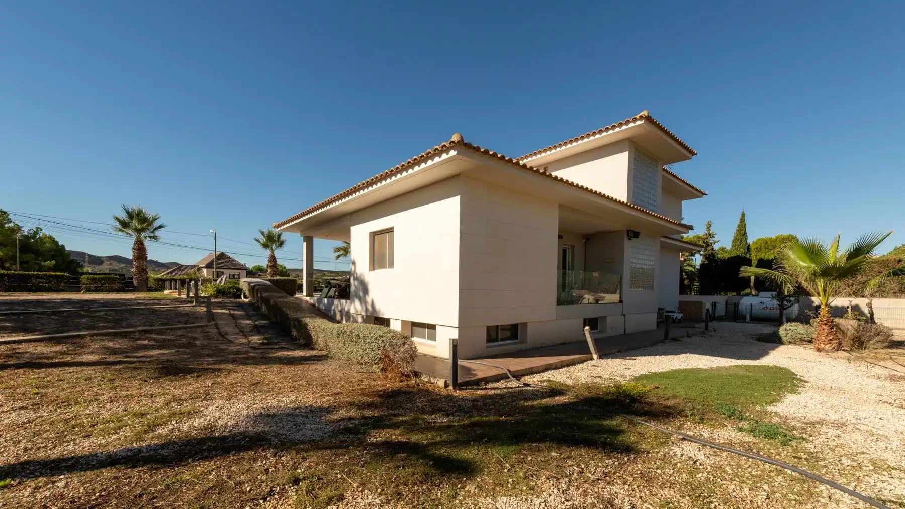 Vista exterior de Casa o chalet en venta en Alicante / Alacant con Aire acondicionado, Calefacción y Jardín privado
