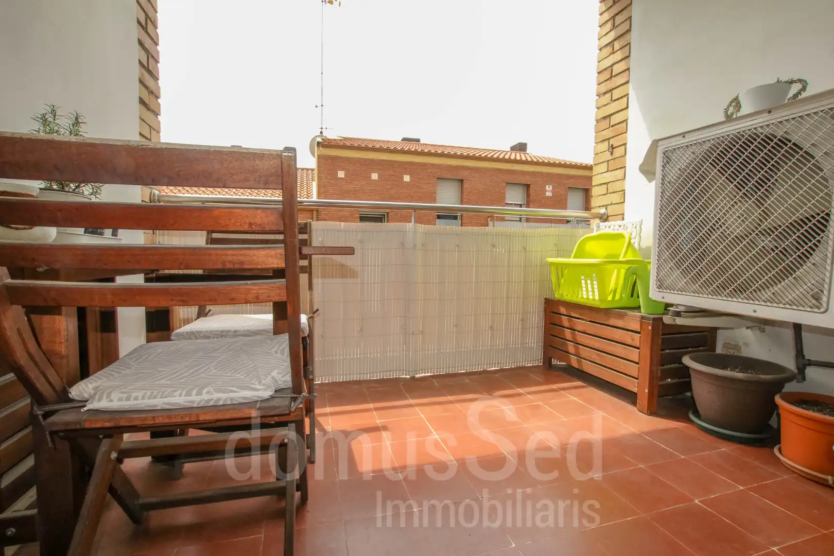 Balcony of Flat for rent in El Masnou  with Air Conditioner, Heating and Terrace