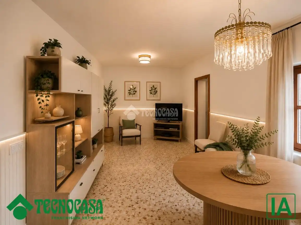 Sala de estar de Casa o chalet en venta en La Puebla de Montalbán con Calefacción, Jardín privado y Terraza