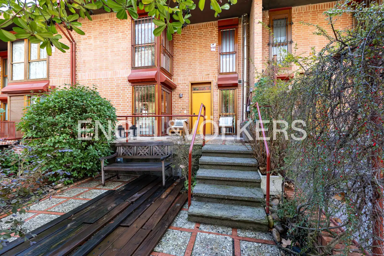 Exterior view of Country homes for rent in Madrid  with Air Conditioner, Heating and Private garden