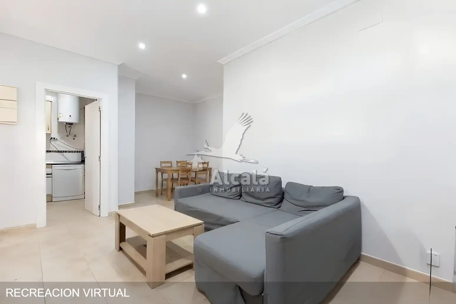 Sala de estar de Piso en venta en Madrid con Calefacción, Jardín privado y Piscina