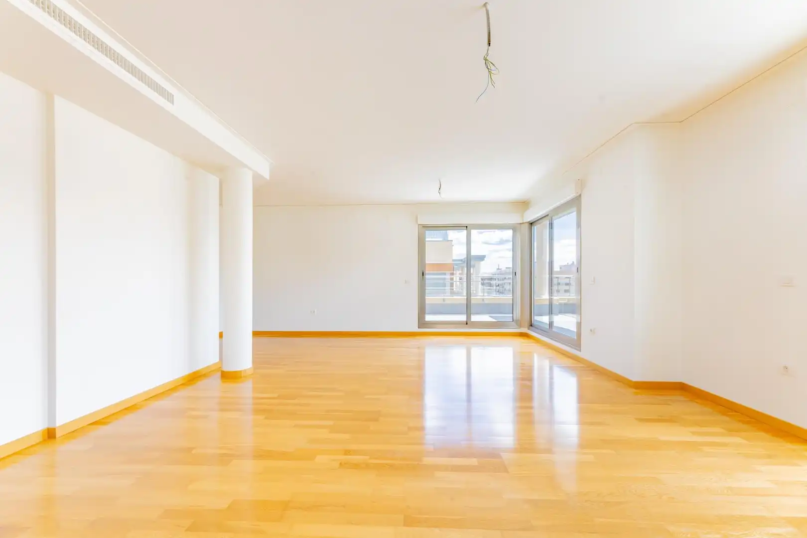 Sala d'estar de Àtic en venda en Gandia amb Aire condicionat, Calefacció i Parquet