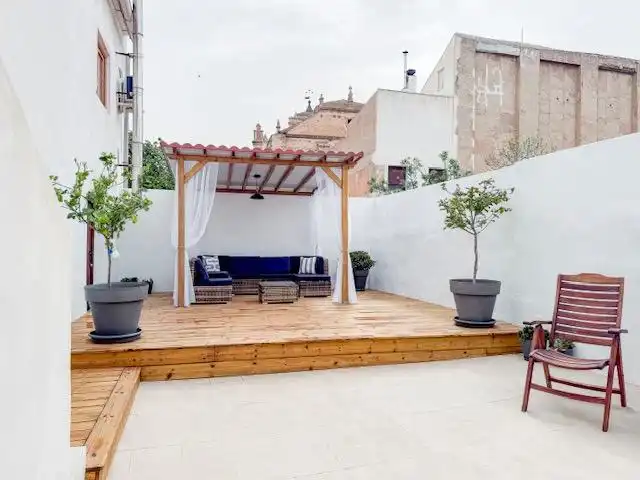 Terraza de Finca rústica en venta en Huéscar con Aire acondicionado, Calefacción y Jardín privado