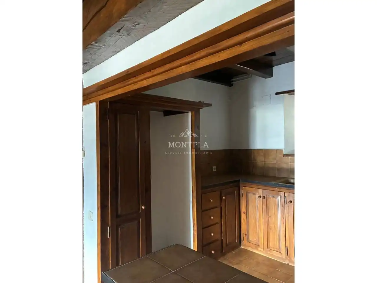 Cocina de Casa adosada en venta en Ordino con Terraza