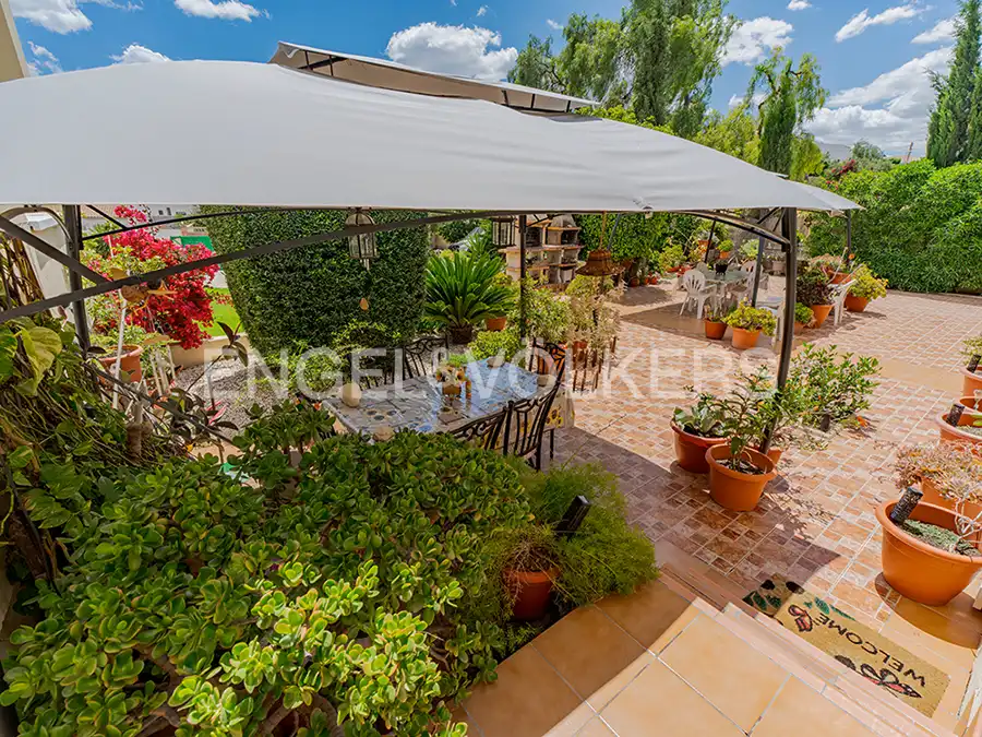Terraza de Casa o chalet en venta en Mutxamel con Calefacción y Piscina
