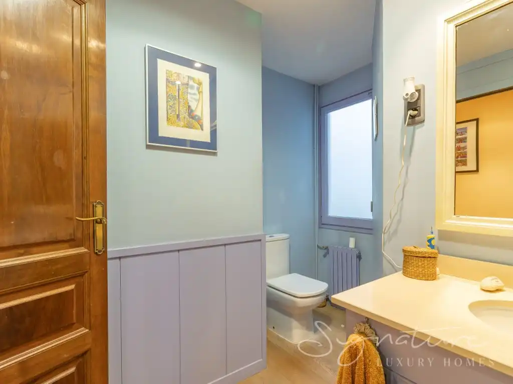 Baño de Ático en venta en Sant Cugat del Vallès con Aire acondicionado
