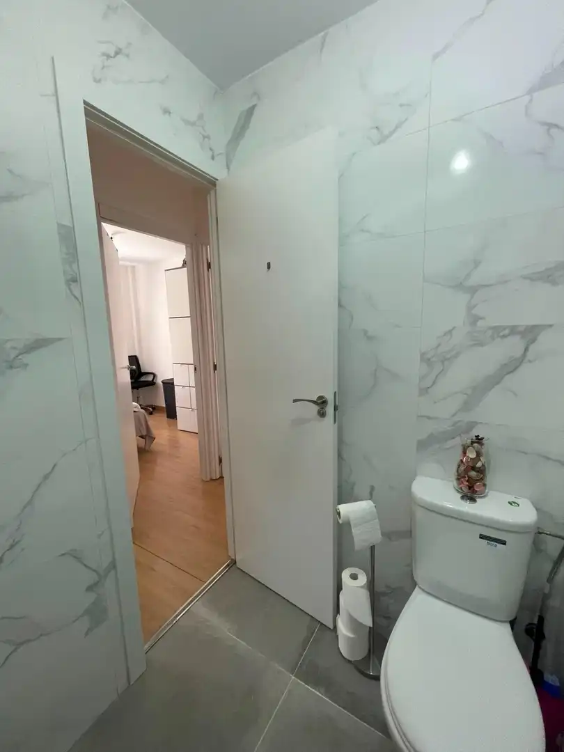 Badezimmer von Wohnung zur Miete in Fuenlabrada mit Terrasse und Balkon