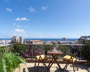 Terrace of Attic for sale in  Santa Cruz de Tenerife Capital  with Terrace, Furnished and Oven