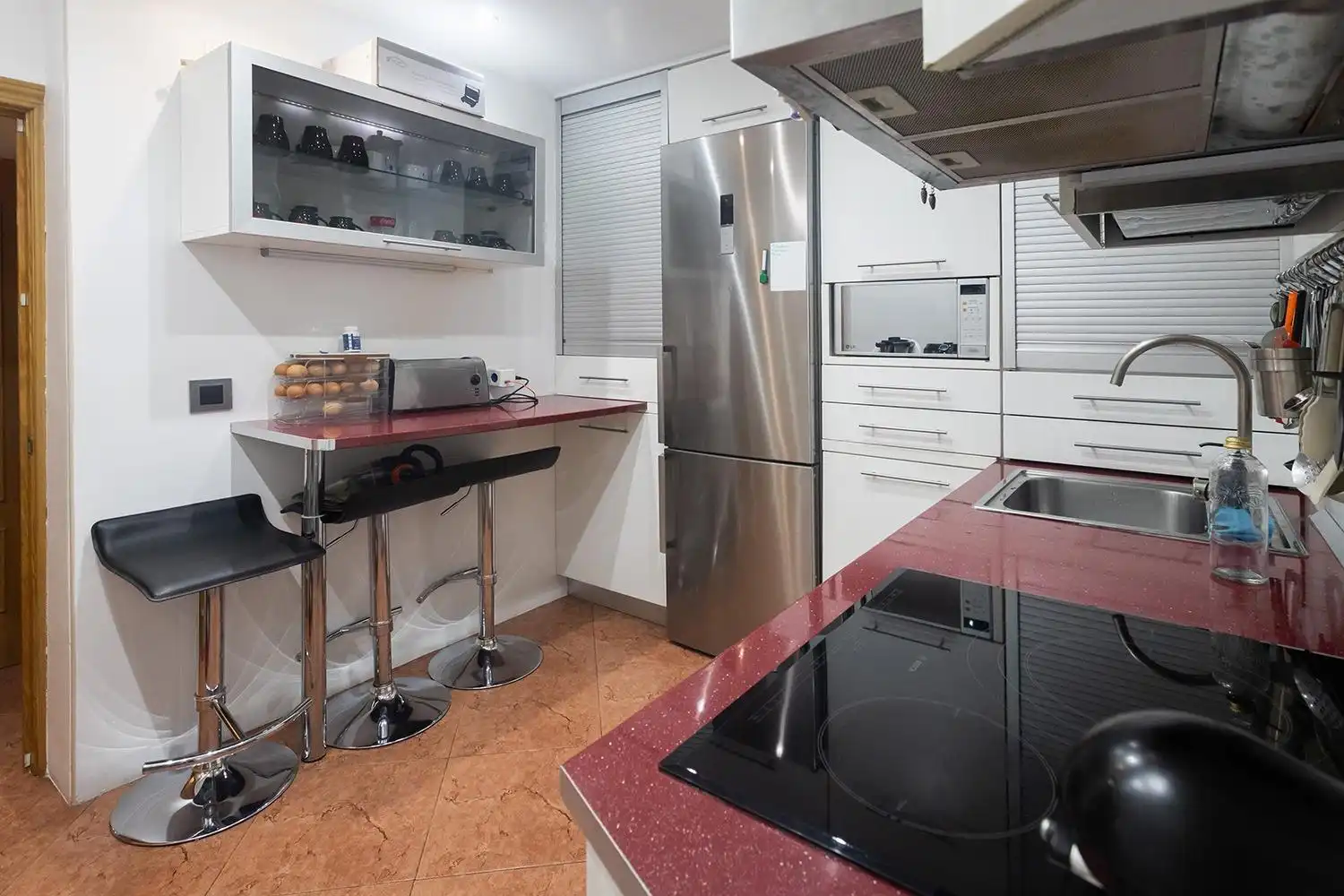 Küche von Wohnung zum Verkauf in Alcalá de Henares mit Klimaanlage, Heizung und Terrasse
