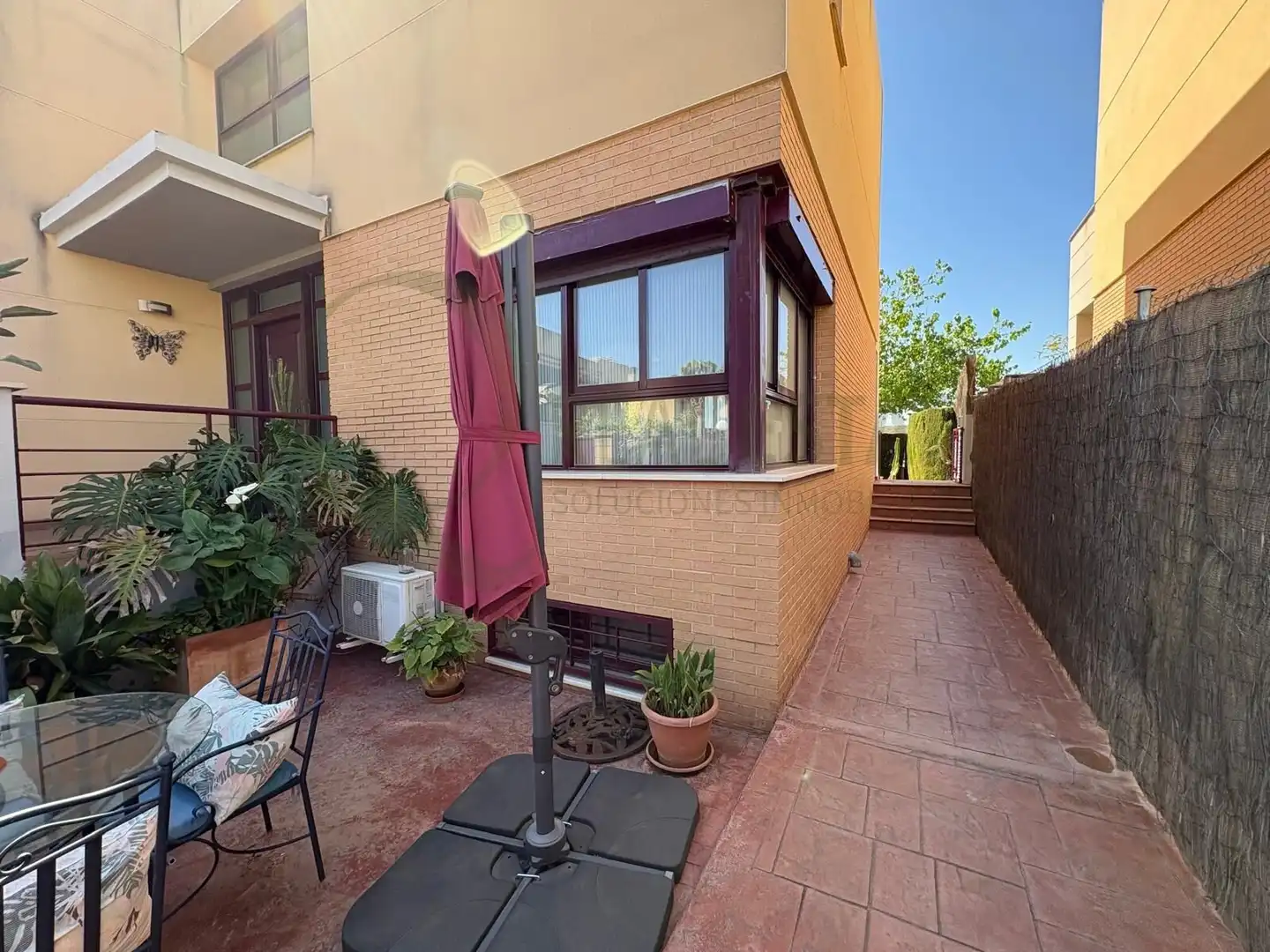 Terrace of Flat for sale in Mutxamel  with Air Conditioner, Private garden and Terrace