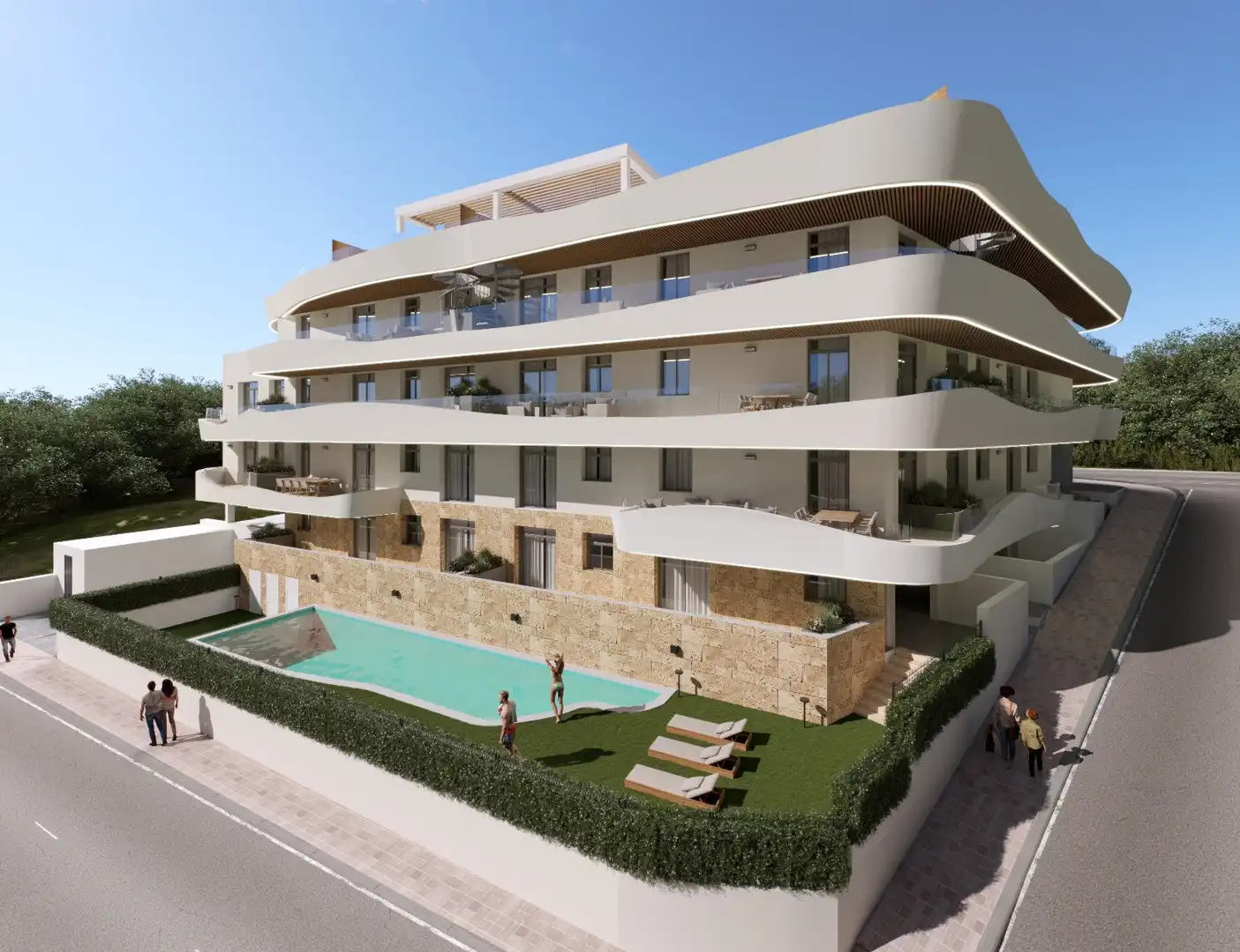 Ático con piscina en venta en Estepona Pueblo, imagen 2