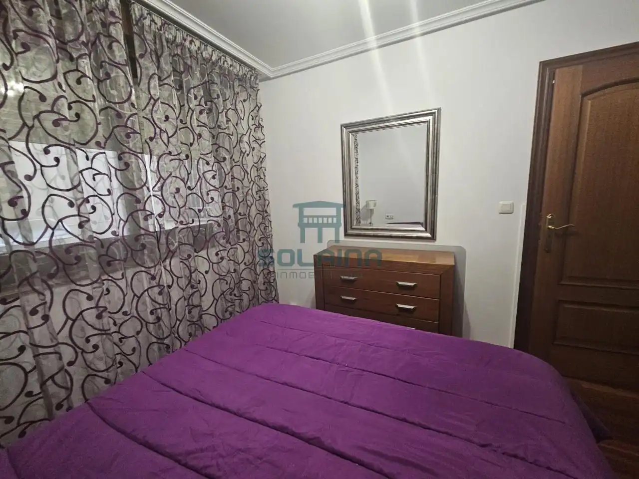 Schlafzimmer von Wohnungen zur Miete in Ourense Capital  mit Heizung und Möbliert