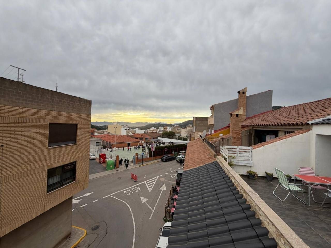 Exterior view of Single-family semi-detached for sale in Borriol  with Terrace