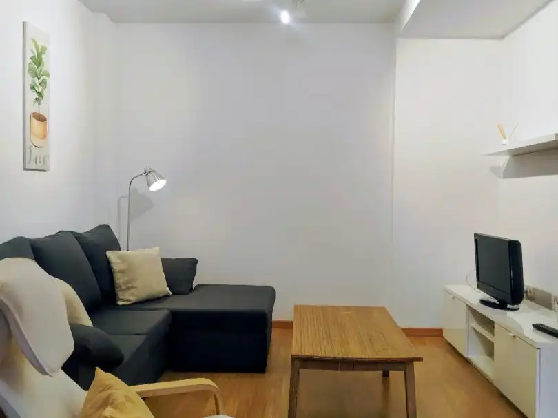 Wohnzimmer von Maisonette zur Miete in Ciudad Real Capital mit Klimaanlage, Terrasse und Balkon