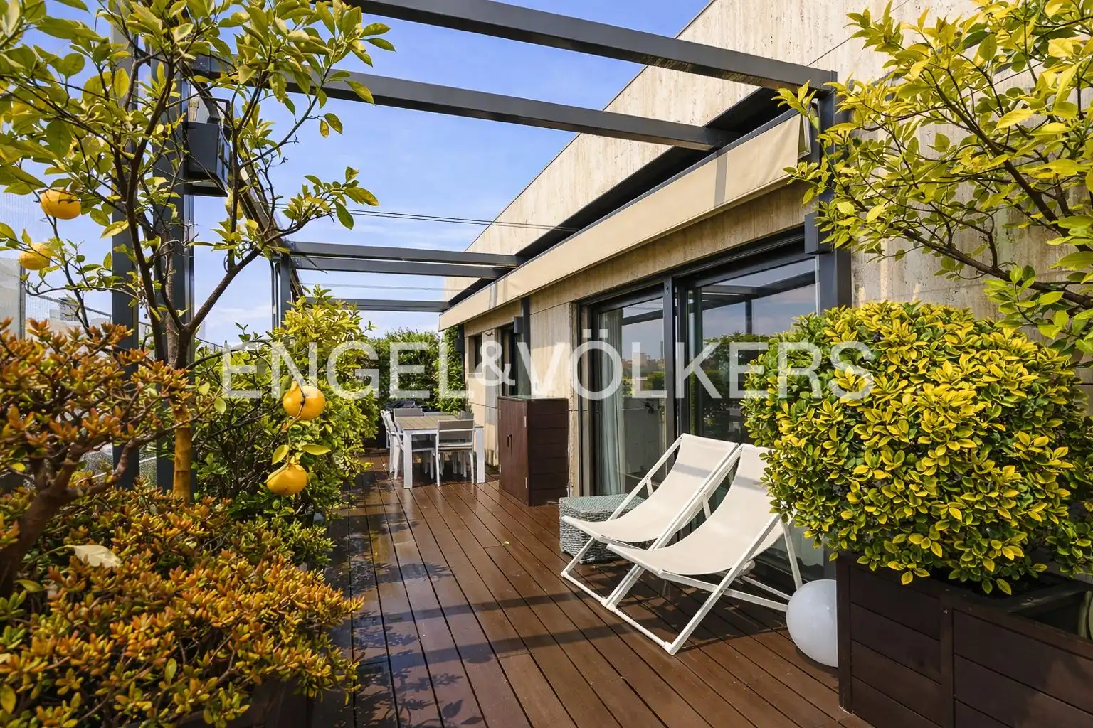 Terrasse von Dachboden zum Verkauf in Madrid mit Klimaanlage, Heizung und Terrasse