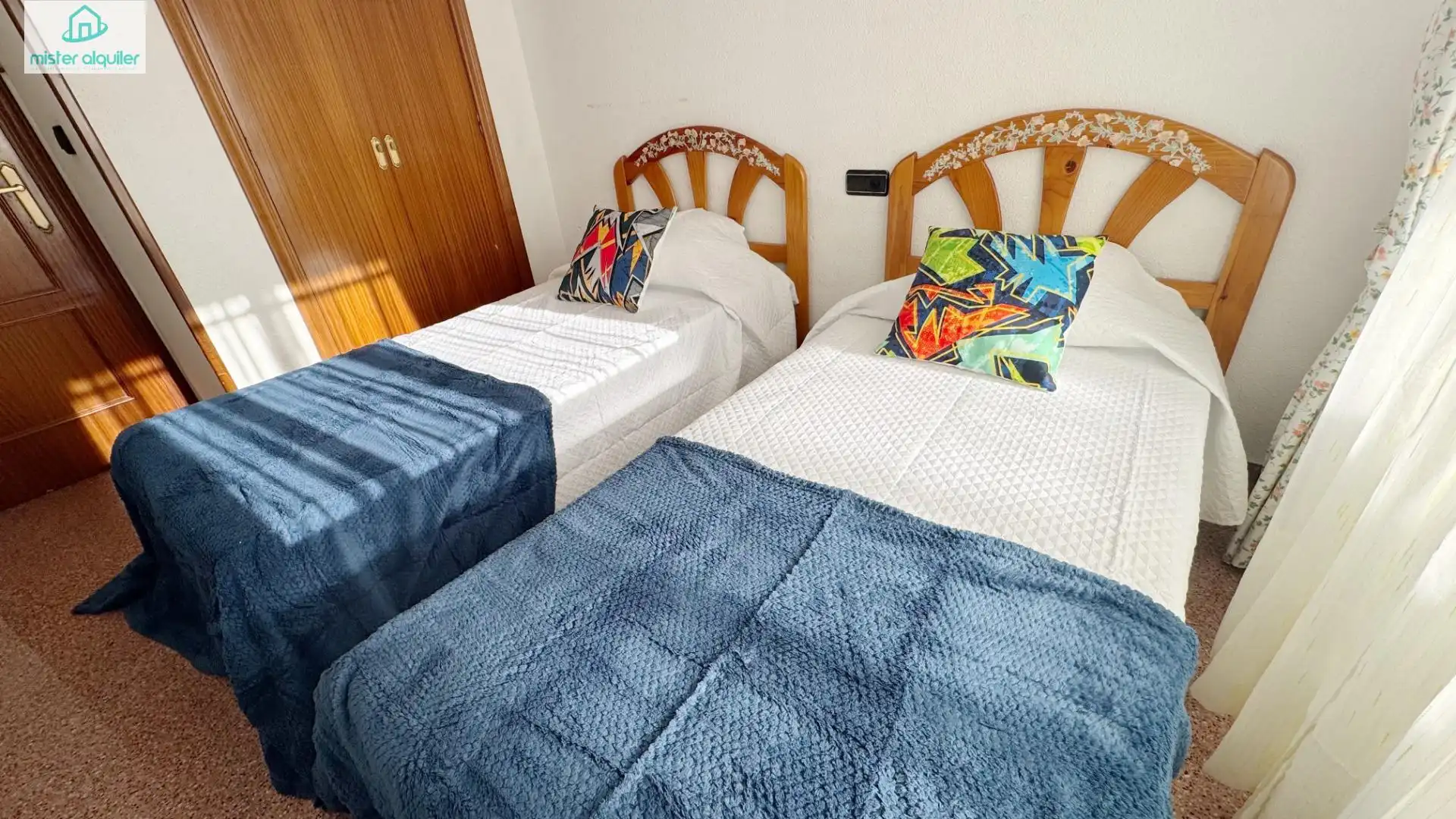 Dormitori de Apartament en venda en San Vicente del Raspeig / Sant Vicent del Raspeig amb Aire condicionat, Calefacció i Terrassa