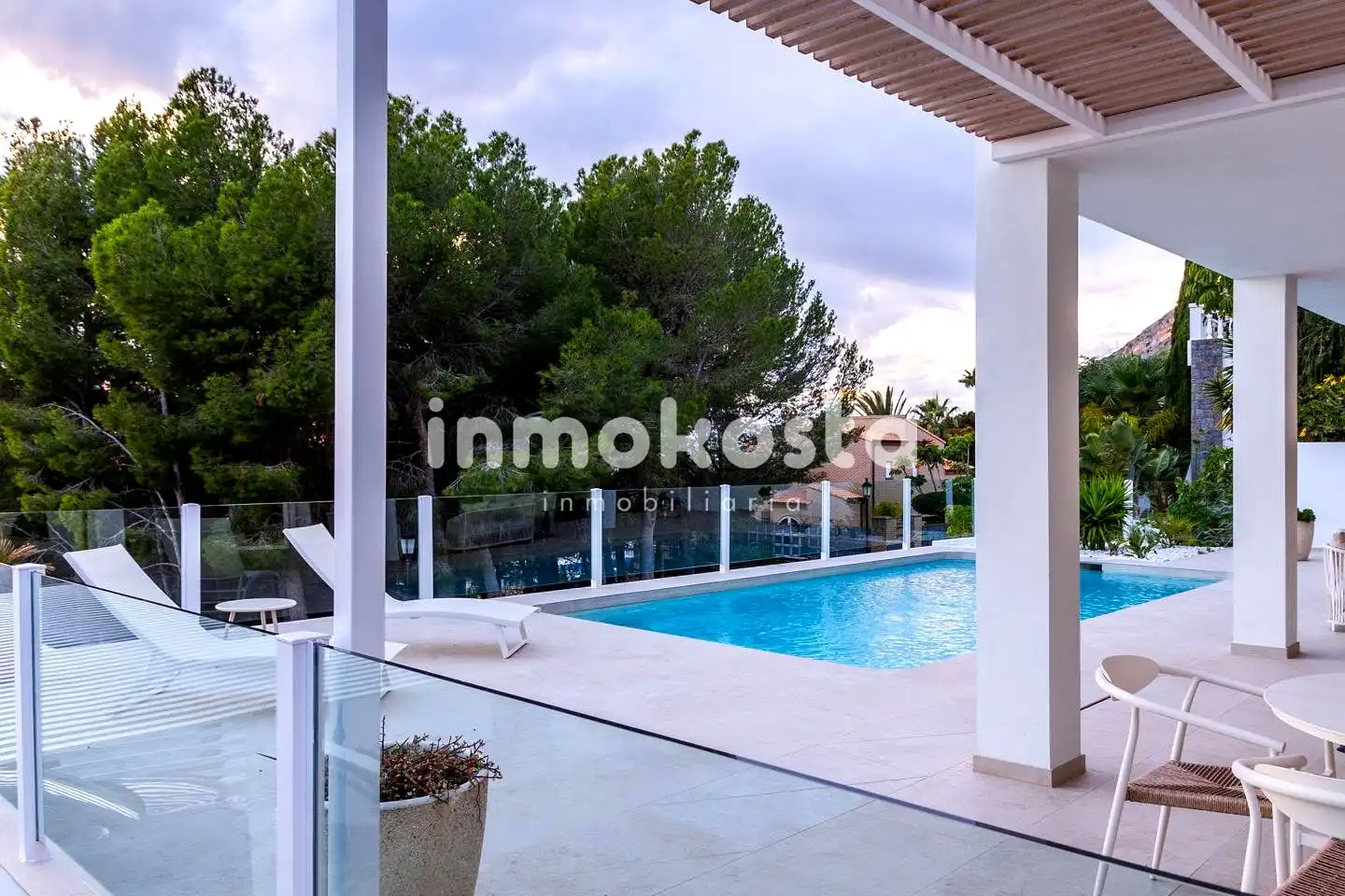Piscina de Casa o chalet en venta en Altea con Aire acondicionado, Jardín privado y Terraza