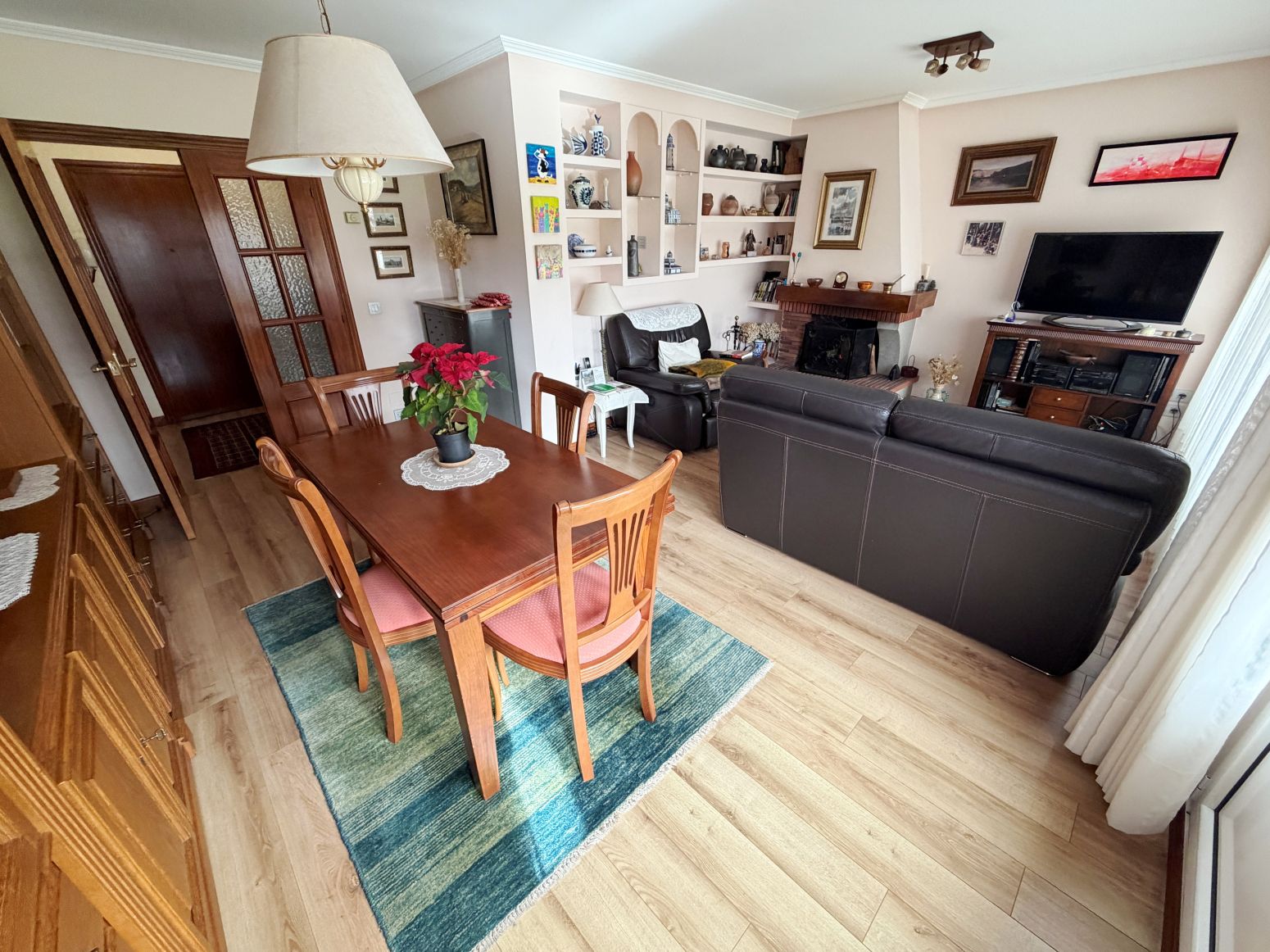 Dining room of Single-family semi-detached for sale in Avilés  with Heating and Terrace