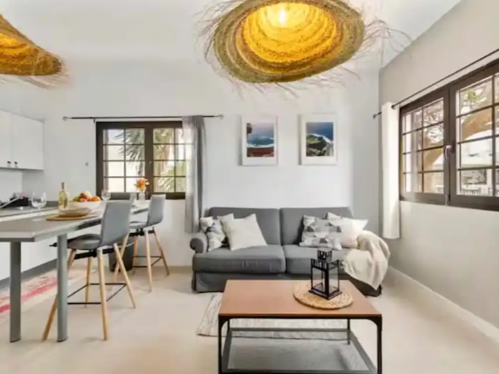 Sala de estar de Piso en venta en San Bartolomé con Jardín privado, Terraza y Trastero