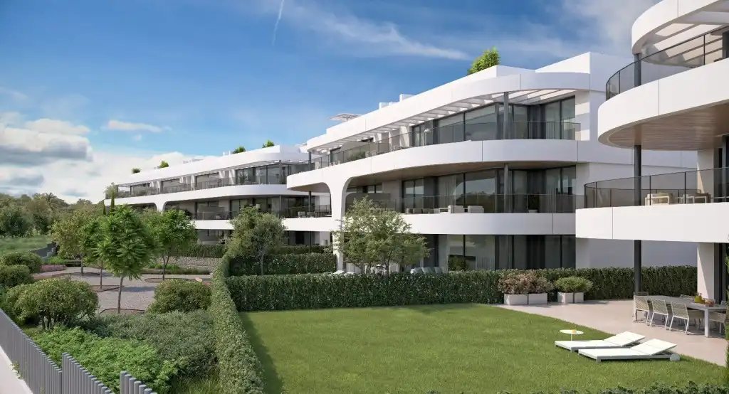 Exterior view of Apartments for sale in Estepona  with Terrace and Community pool