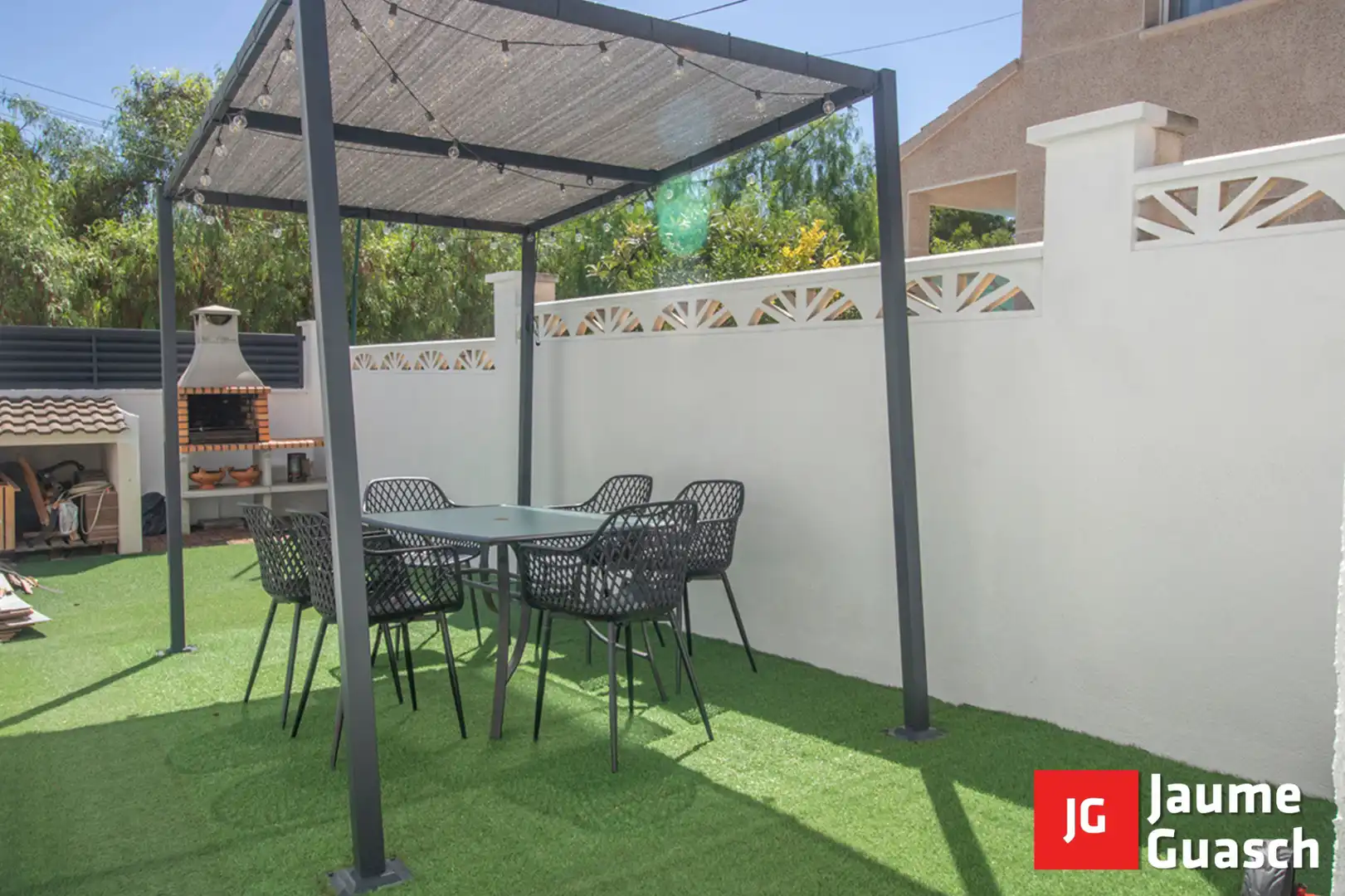 Terrace of Detached homes for sale in La Pobla de Montornès    with Heating, Private garden and Parquet flooring