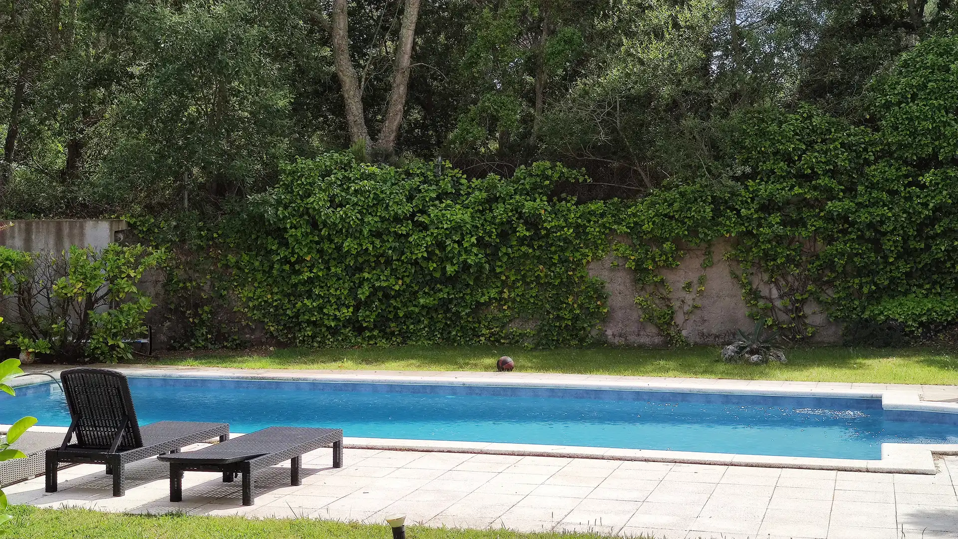 Piscina de Finca rústica en venda en Santa Cristina d'Aro amb Calefacció, Jardí privat i Terrassa