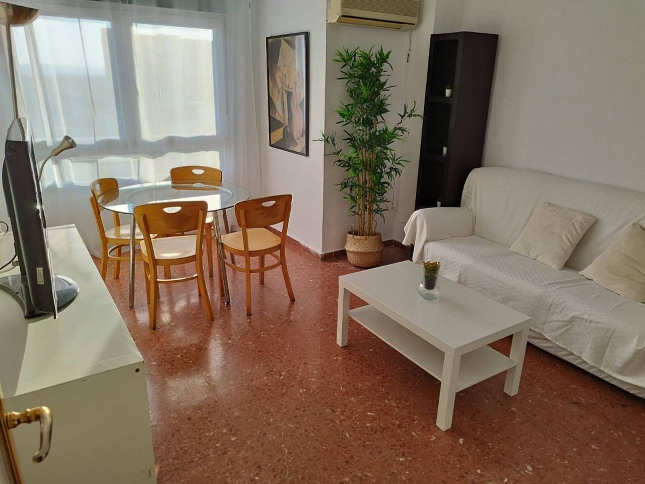 Living room of Flat to rent in Alicante / Alacant  with Air Conditioner, Heating and Terrace
