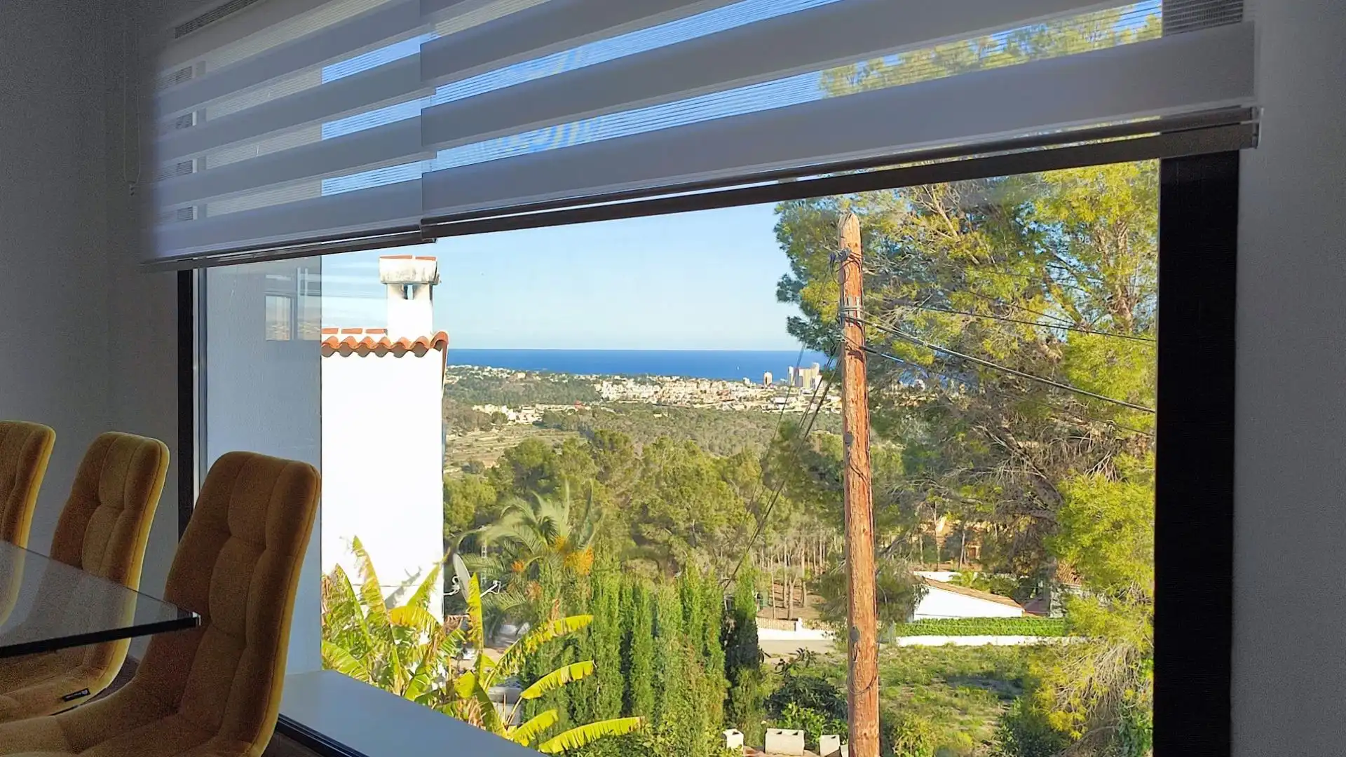 Vista exterior de Casa o xalet en venda en Calpe / Calp amb Aire condicionat, Jardí privat i Terrassa