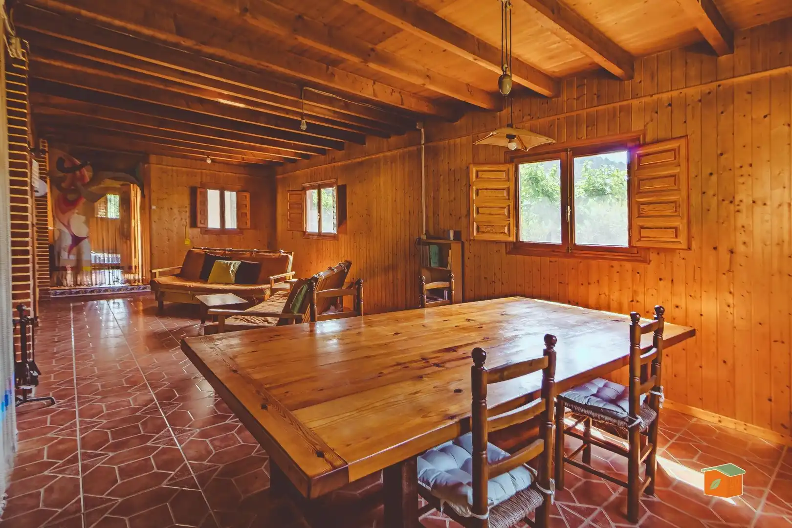 Esszimmer von Haus oder Chalet zum Verkauf in Ulldecona mit Möbliert