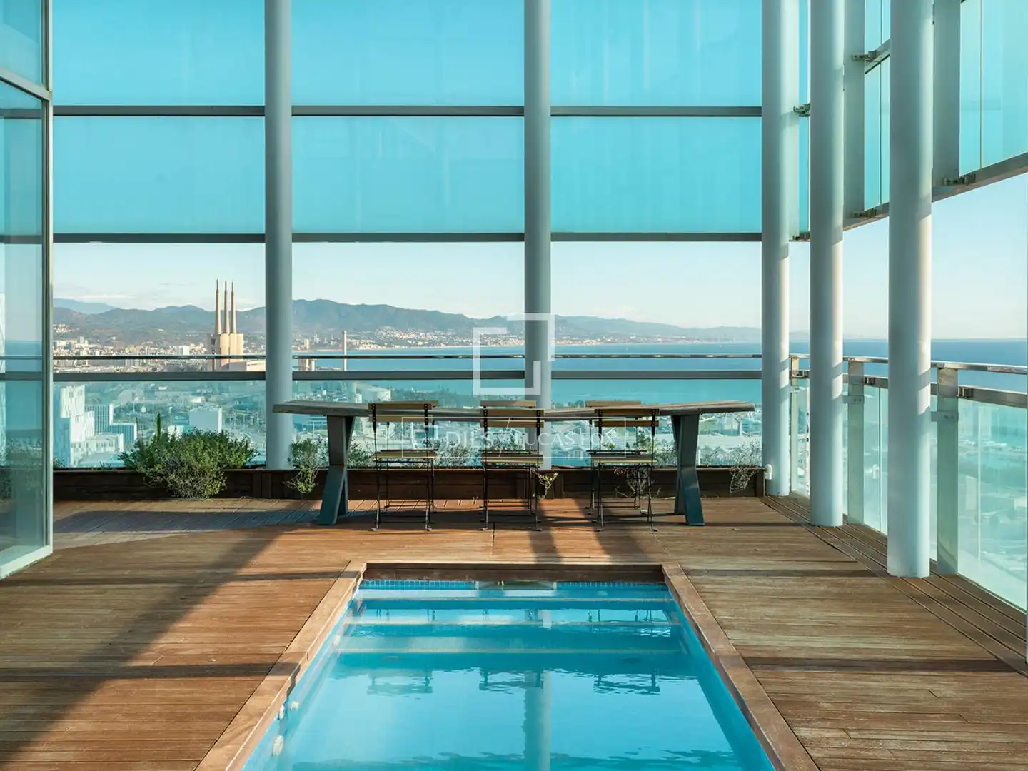 Terraza de Ático de alquiler en Sant Martí