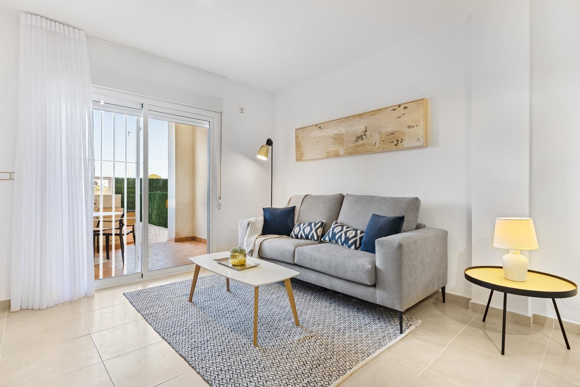 Sala d'estar de Apartament en venda en Orihuela amb Piscina comunitària