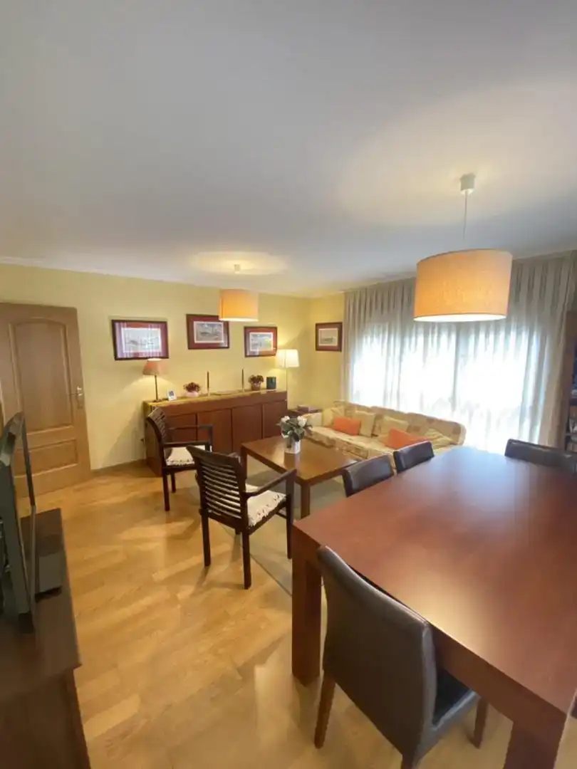 Living room of Flat for sale in Sanxenxo  with Balcony